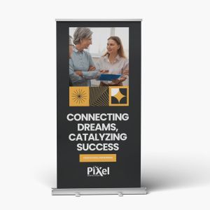 Roll up baner sa jednostranom kolor štampom.